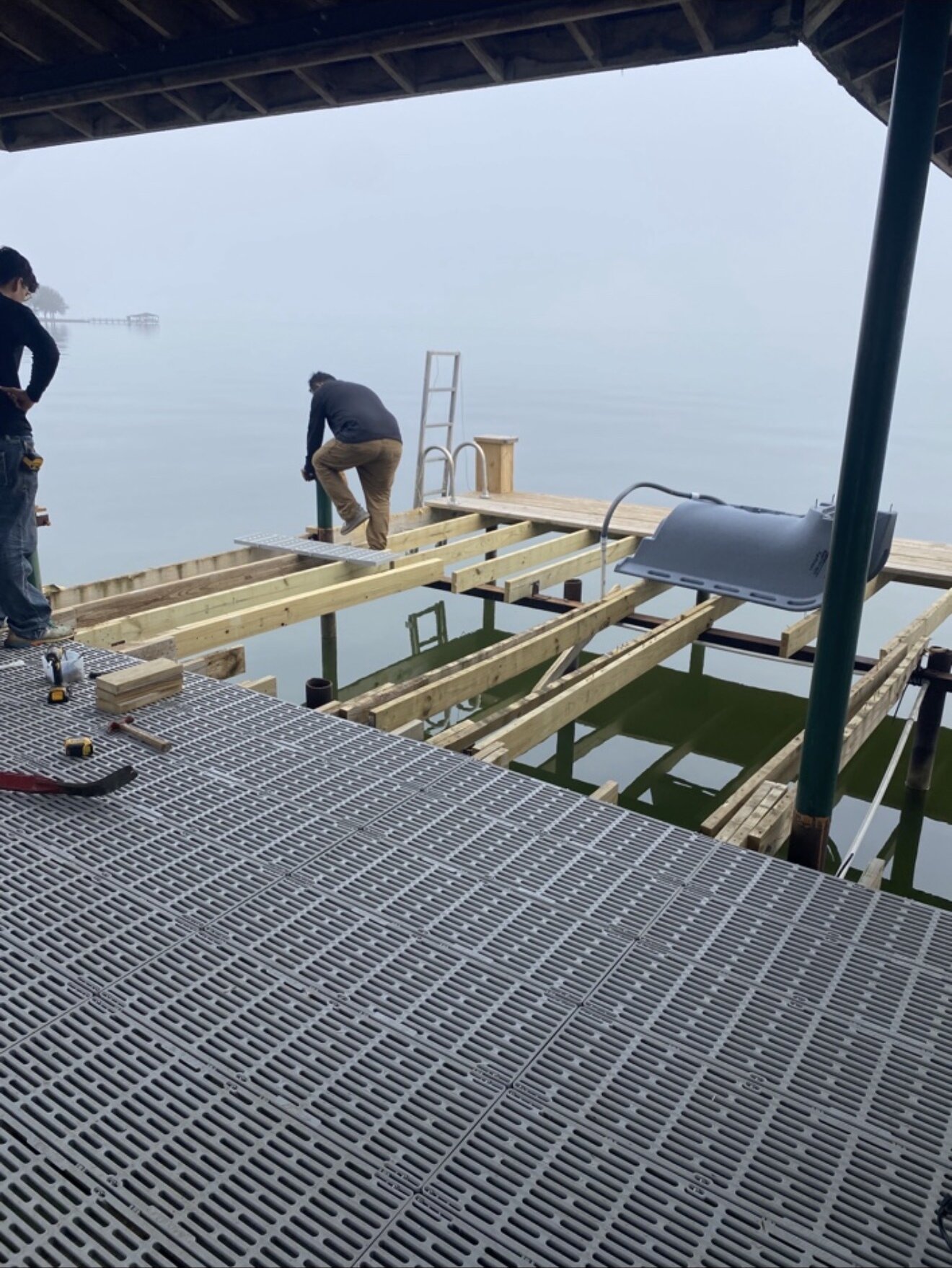Boathouse Repair project photo