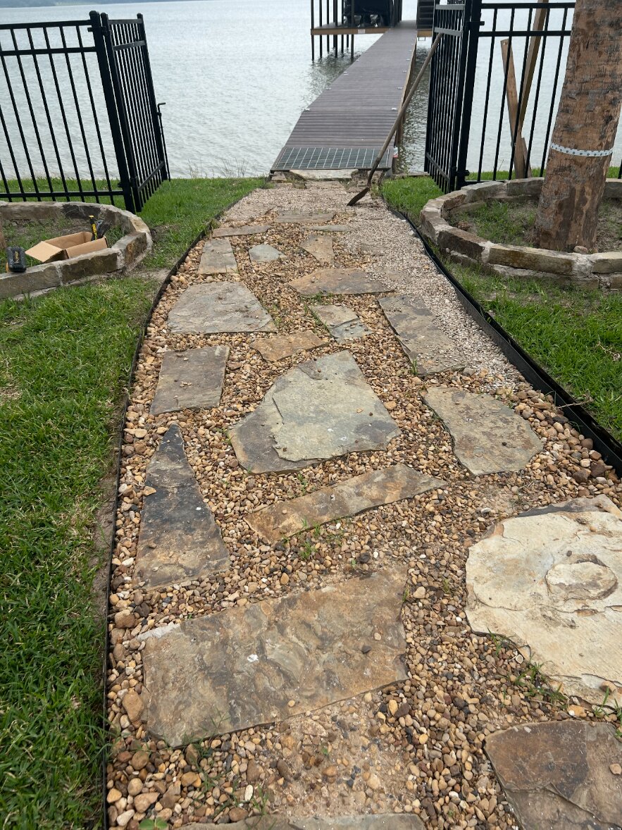 Landscaping project photo